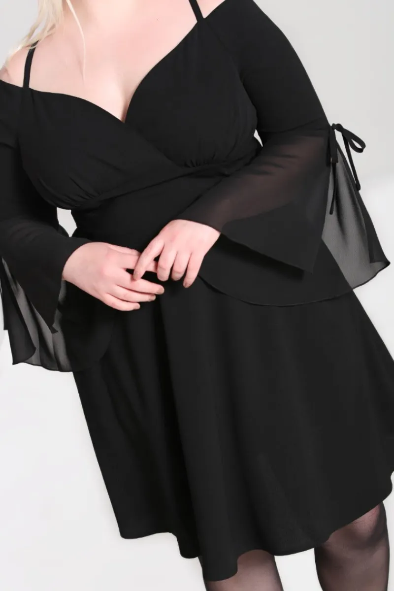 Hell Bunny Zelena Dress Black Online