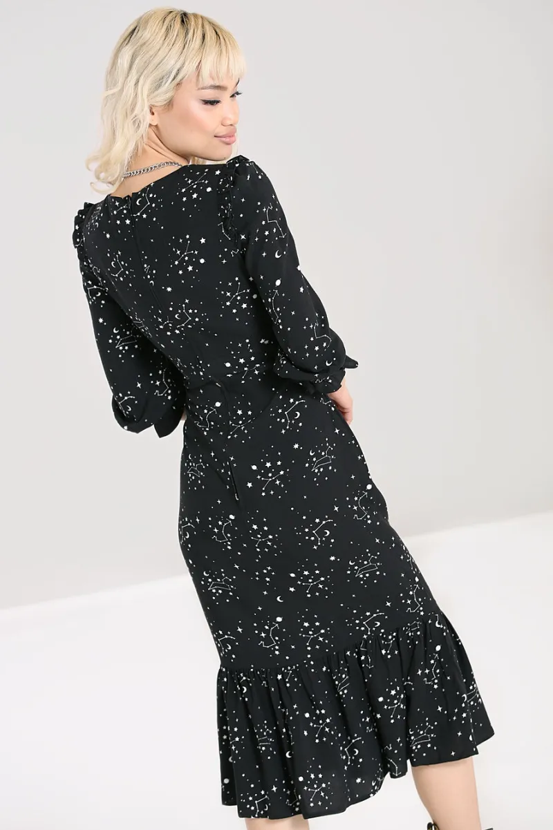 Hell Bunny Zodiac Maxi Dress Black Best