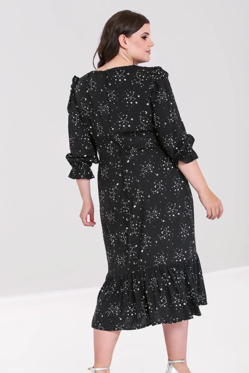 Hell Bunny Zodiac Maxi Dress Black Best