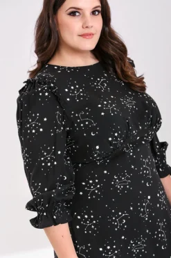 Hell Bunny Zodiac Maxi Dress Black Best