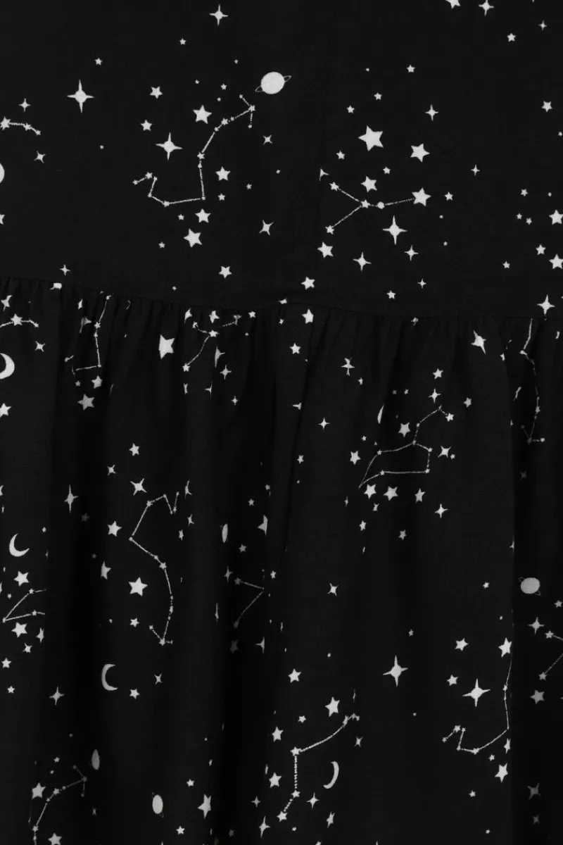 Hell Bunny Zodiac Maxi Dress Black Best