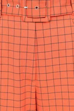 Hell Bunny Zora Trousers Orange Discount