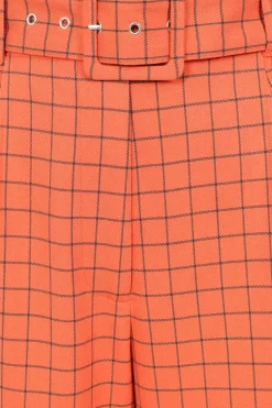 Hell Bunny Zora Trousers Orange Discount